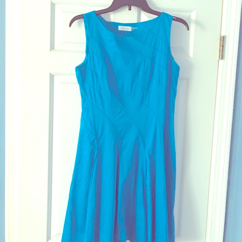 Calvin Klein a-line dress